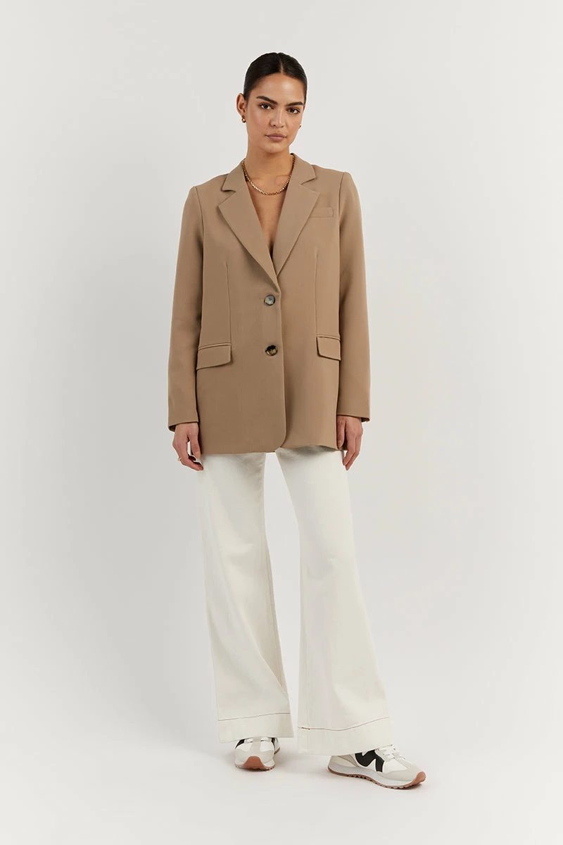 DISSH ROWAN MOCHA SIGNATURE BLAZER 2 DISSH ROWAN MOCHA SIGNATURE BLAZER - Image 2