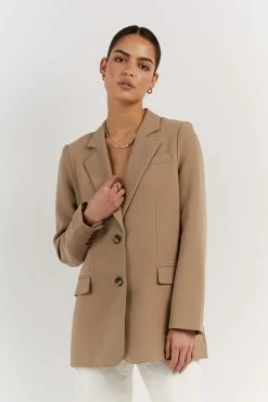 DISSH ROWAN MOCHA SIGNATURE BLAZER