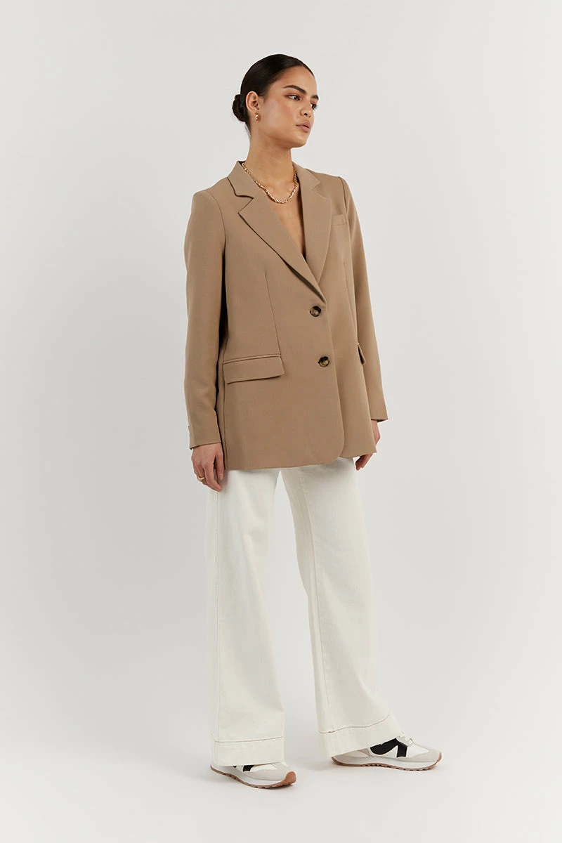 DISSH ROWAN MOCHA SIGNATURE BLAZER 4 DISSH ROWAN MOCHA SIGNATURE BLAZER - Image 4