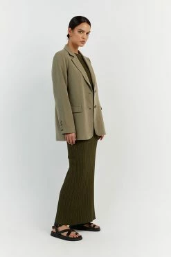 DISSH ROWAN MOSS SIGNATURE BLAZER -DISSH all-clothing Shop DQF02019MOS.543 2