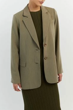 DISSH ROWAN MOSS SIGNATURE BLAZER -DISSH all-clothing Shop DQF02019MOS.543 4