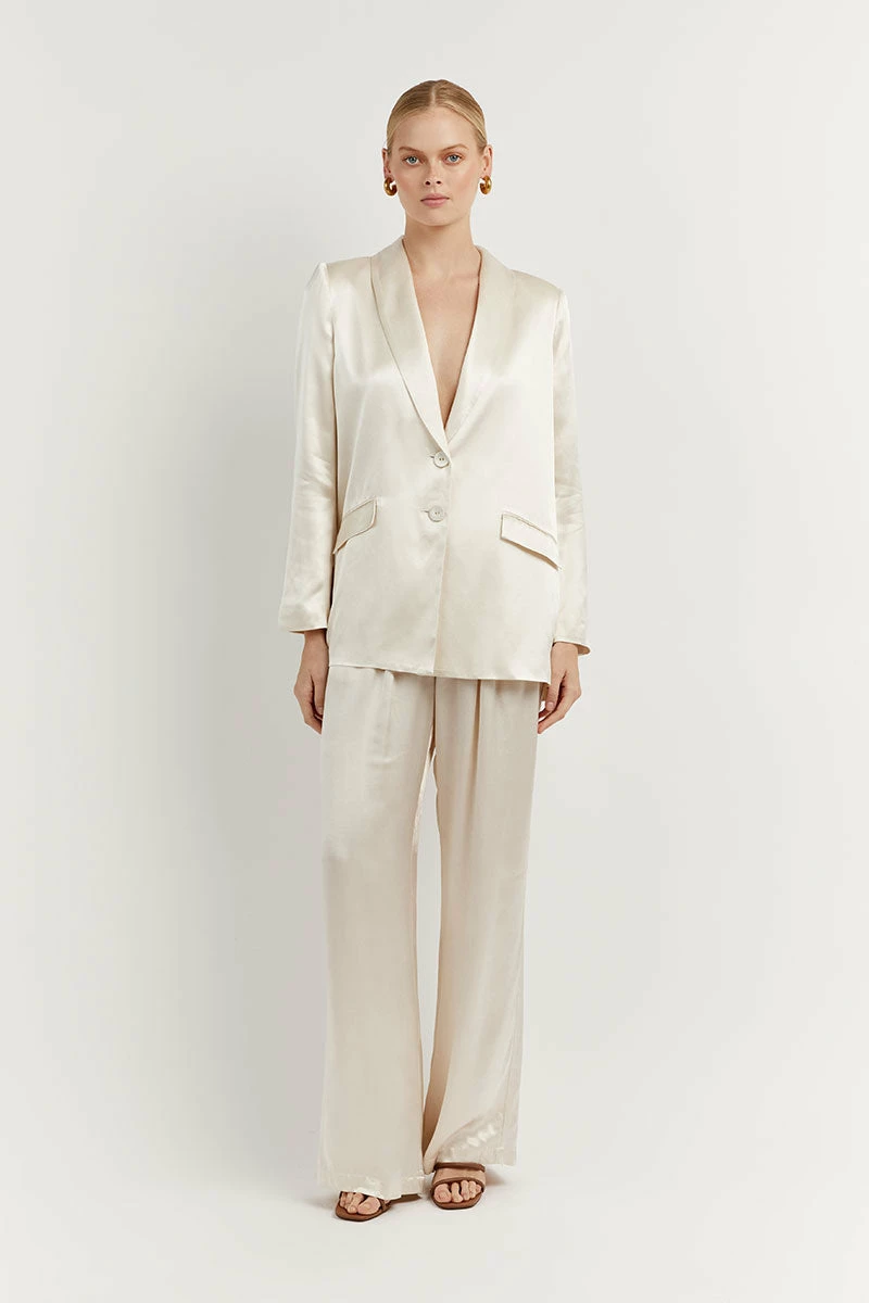 DISSH AISLE PEARL SATIN BLAZER 3 DISSH AISLE PEARL SATIN BLAZER - Image 3