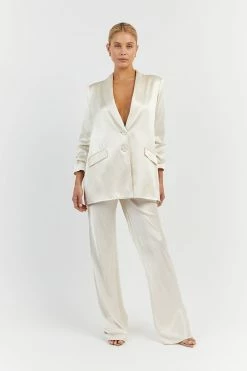 DISSH AISLE PEARL SATIN BLAZER 19 DISSH AISLE PEARL SATIN BLAZER -DISSH all-clothing Shop DQF02021PER.197 10 34160531 e2ce 489c 9e11 73589ebf1a89