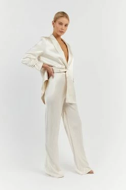 DISSH AISLE PEARL SATIN BLAZER 21 DISSH AISLE PEARL SATIN BLAZER -DISSH all-clothing Shop DQF02021PER.197 12 3957c6e0 7ae4 4252 aaa8 423c1514be16