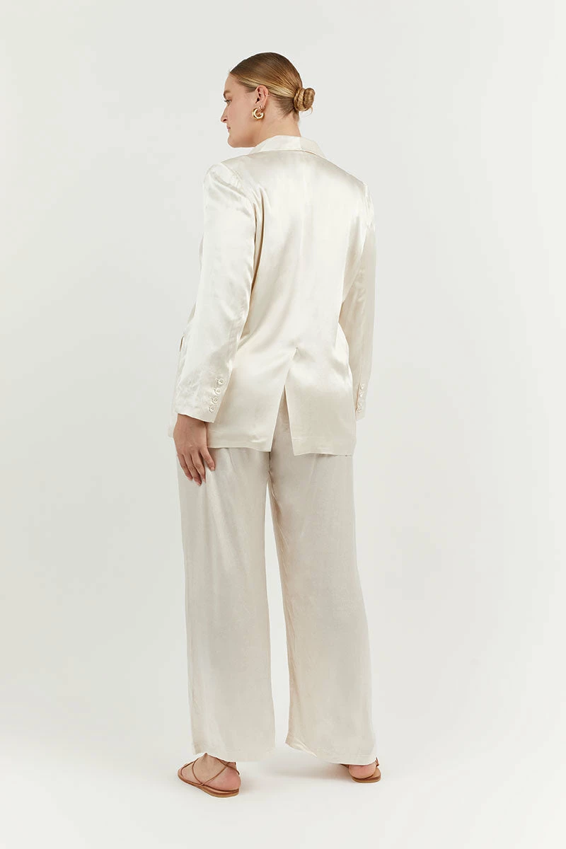 DISSH AISLE PEARL SATIN BLAZER 13 DISSH AISLE PEARL SATIN BLAZER - Image 13