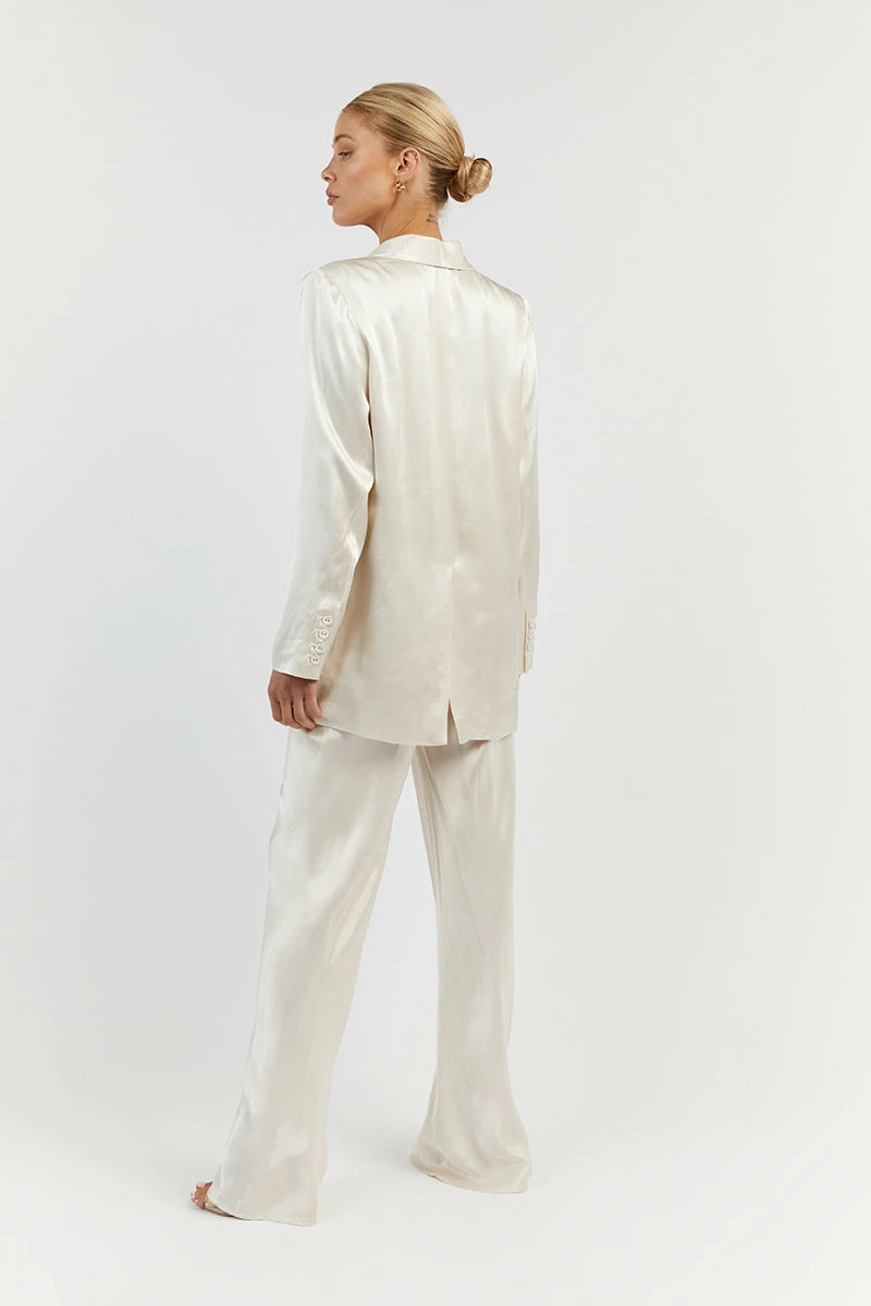 DISSH AISLE PEARL SATIN BLAZER 9 DISSH AISLE PEARL SATIN BLAZER - Image 9