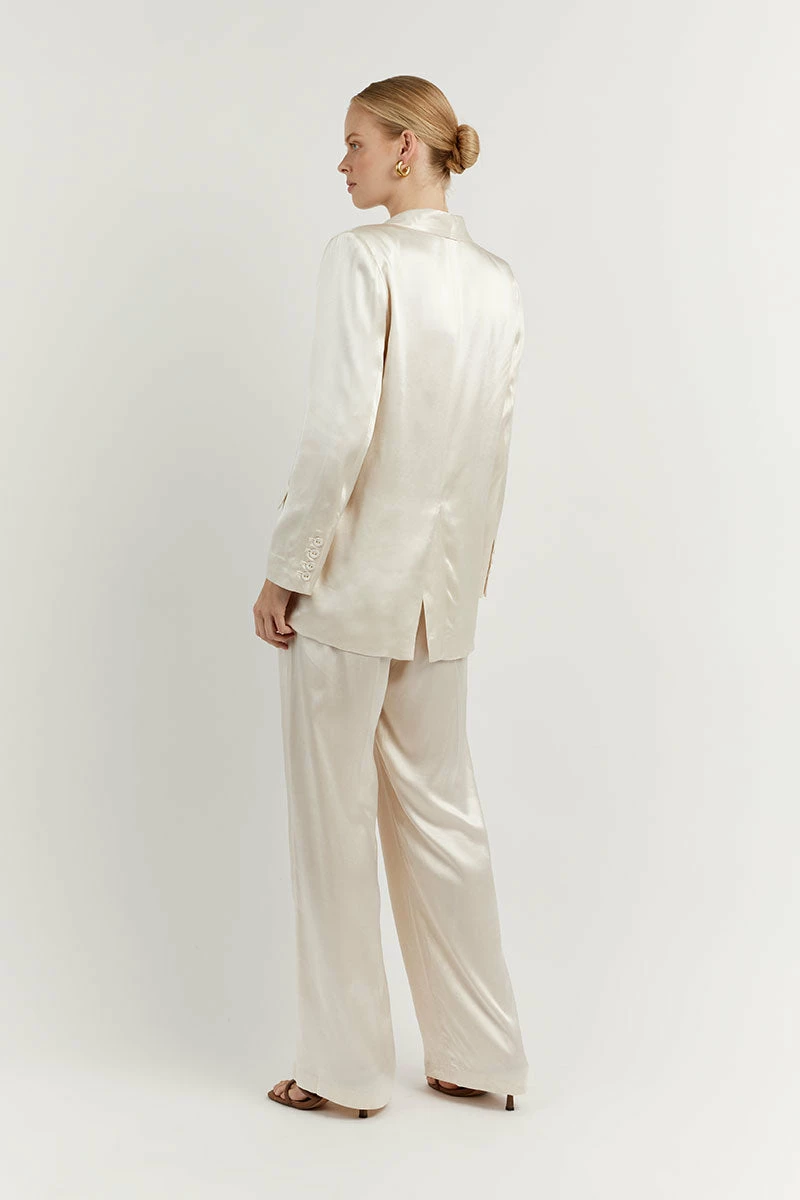 DISSH AISLE PEARL SATIN BLAZER 4 DISSH AISLE PEARL SATIN BLAZER - Image 4