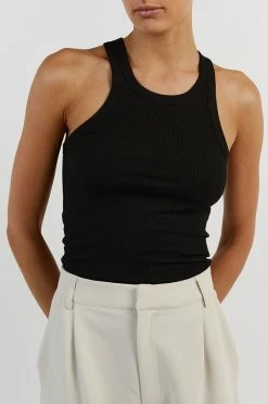 DISSH ATWOOD BLACK TANK 8 DISSH ATWOOD BLACK TANK -DISSH all-clothing Shop DTA04008BK.600 13