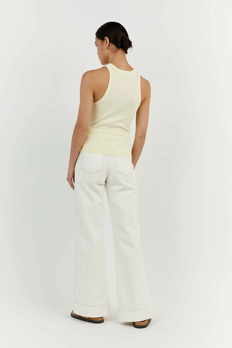 DISSH ATWOOD LEMON KNIT TANK 4 DISSH ATWOOD LEMON KNIT TANK - Image 4