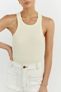 DISSH ATWOOD LEMON KNIT TANK 9 DISSH ATWOOD LEMON KNIT TANK -DISSH all-clothing Shop DTA04008LEM.210 14