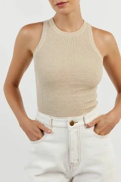 DISSH ATWOOD OAT TANK 7 DISSH ATWOOD OAT TANK -DISSH all-clothing Shop DTA04008OAT.153 14