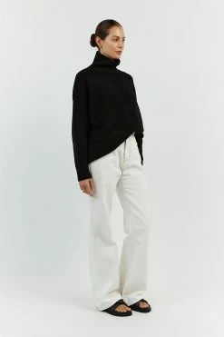 DISSH BROOKLYN BLACK HIGH NECK JUMPER 7 DISSH BROOKLYN BLACK HIGH NECK JUMPER -DISSH all-clothing Shop DUF04022BK.600 12 226fd778 d115 4b4a bec8 945e6cb6ddd6