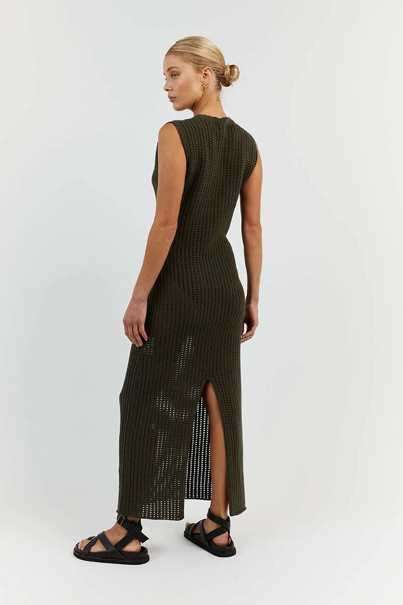 DISSH DENNY OLIVE CROCHET MIDI DRESS 5 DISSH DENNY OLIVE CROCHET MIDI DRESS - Image 5