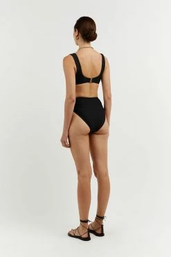 DISSH AMAYA BLACK HIGH WAISTED BRIEF 8 DISSH AMAYA BLACK HIGH WAISTED BRIEF -DISSH all-clothing Shop DVE16012BK.600 3