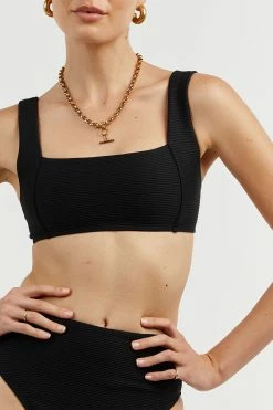 DISSH AMAYA BLACK HIGH WAISTED BRIEF 9 DISSH AMAYA BLACK HIGH WAISTED BRIEF -DISSH all-clothing Shop DVE16012BK.600 4