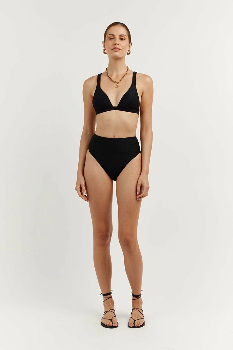 DISSH AMAYA BLACK TRIANGLE BIKINI TOP 1 DISSH AMAYA BLACK TRIANGLE BIKINI TOP
