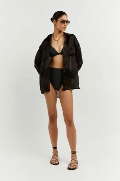 DISSH AMAYA BLACK TRIANGLE BIKINI TOP 10 DISSH AMAYA BLACK TRIANGLE BIKINI TOP -DISSH all-clothing Shop DVE16015BK.600 10