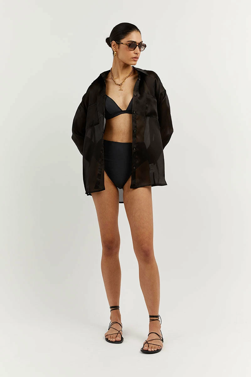 DISSH AMAYA BLACK TRIANGLE BIKINI TOP 5 DISSH AMAYA BLACK TRIANGLE BIKINI TOP - Image 5