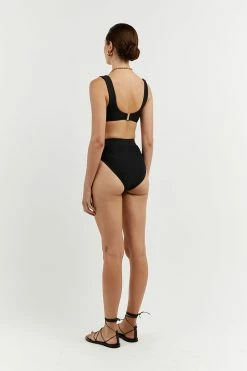 DISSH AMAYA BLACK SPORT BRA SWIM TOP 8 DISSH AMAYA BLACK SPORT BRA SWIM TOP -DISSH all-clothing Shop DVE16018BK.600 3