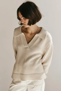 DISSH COLBIE STONE KNIT JUMPER