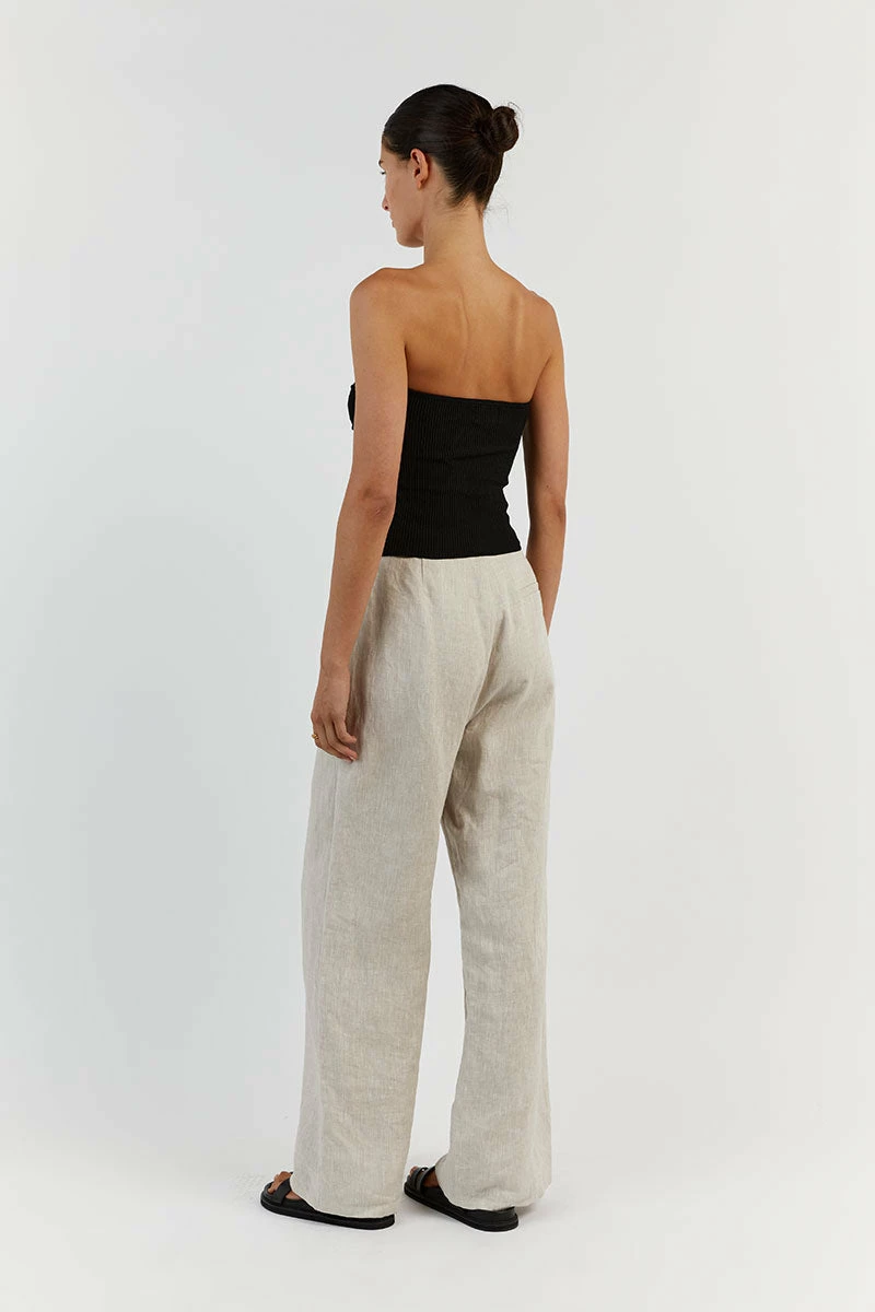 DISSH ANIKA TWISTED BLACK KNIT TOP 4 DISSH ANIKA TWISTED BLACK KNIT TOP - Image 4