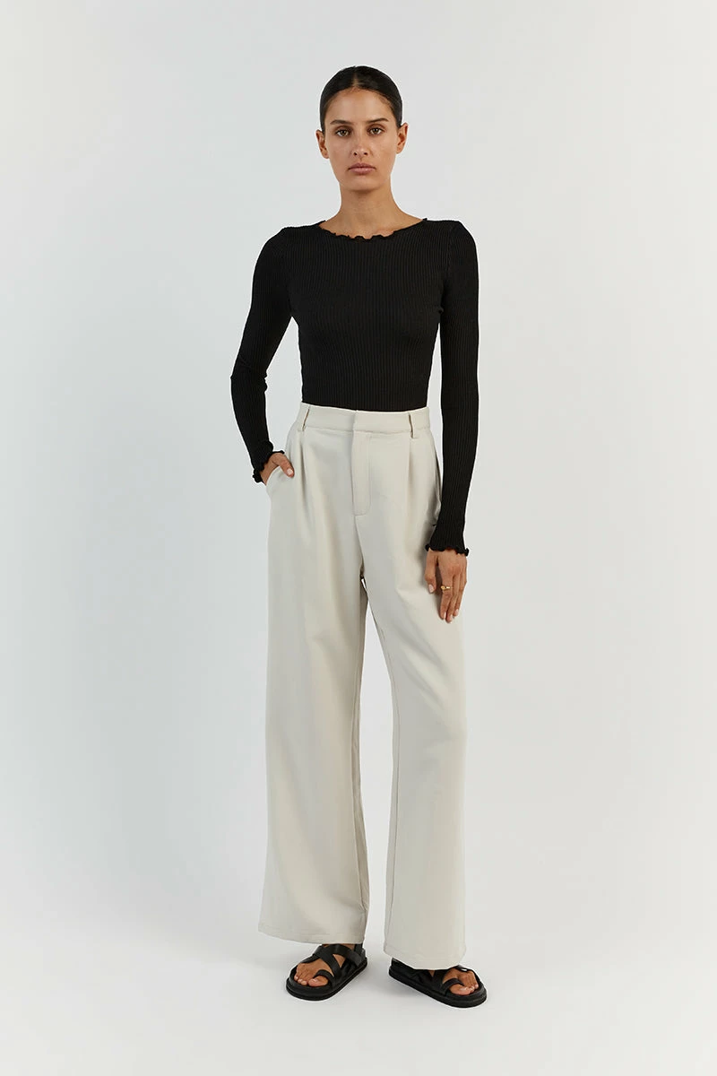 DISSH SOPHIA BLACK LONG SLEEVE TOP 1 DISSH SOPHIA BLACK LONG SLEEVE TOP