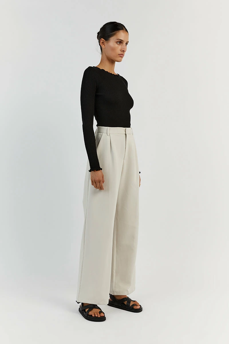 DISSH SOPHIA BLACK LONG SLEEVE TOP 3 DISSH SOPHIA BLACK LONG SLEEVE TOP - Image 3