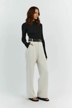 DISSH DONNA BLACK SLEEVED KNIT TOP 7 DISSH DONNA BLACK SLEEVED KNIT TOP -DISSH all-clothing Shop WES04301BK.600 12