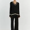 DISSH ELSIE BLACK KNIT JUMPER