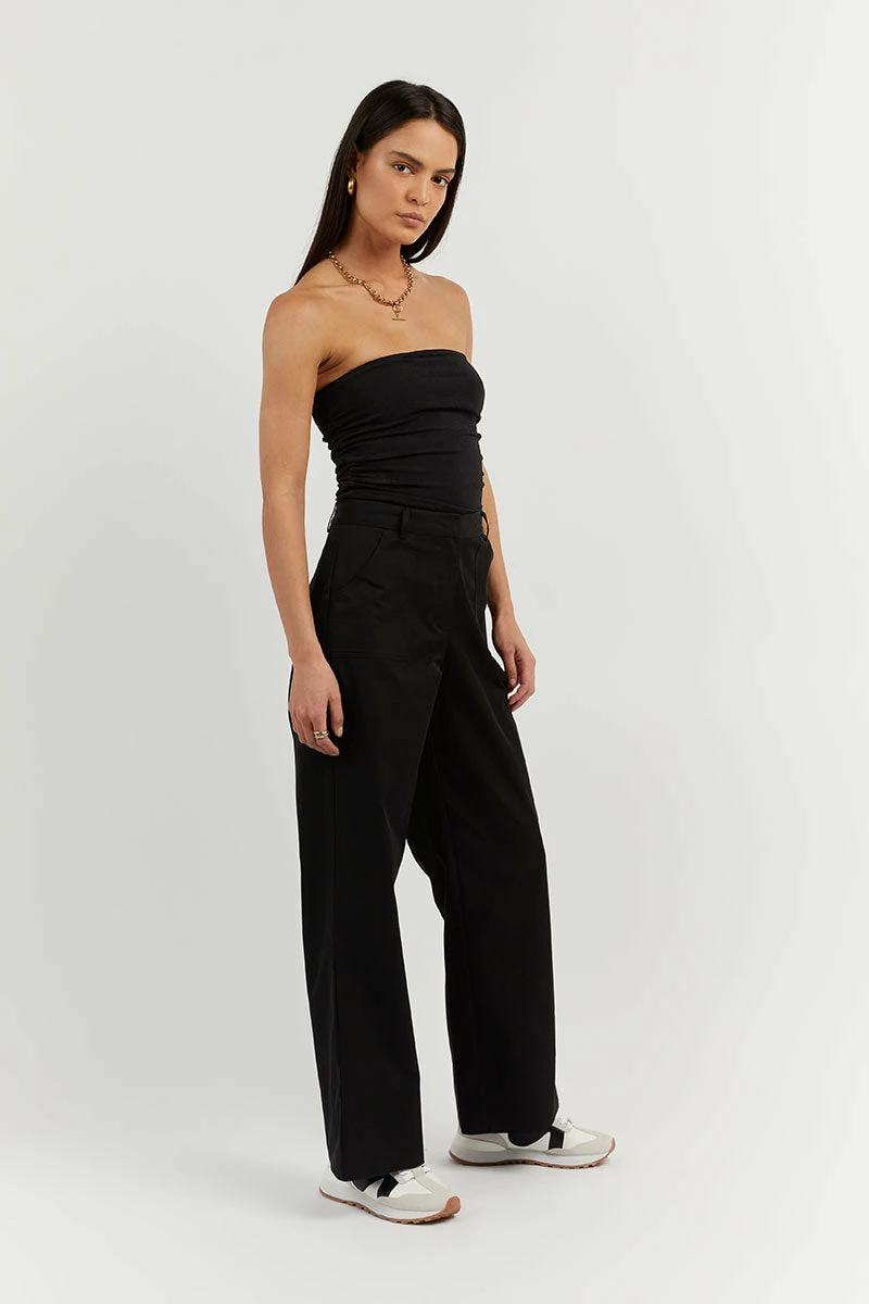 DISSH CARRIE BLACK BANDEAU KNIT TOP 3 DISSH CARRIE BLACK BANDEAU KNIT TOP - Image 3