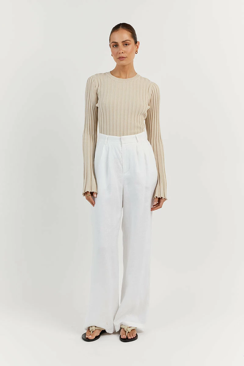 DISSH ADA STONE LONG SLEEVE KNIT TOP 1 DISSH ADA STONE LONG SLEEVE KNIT TOP