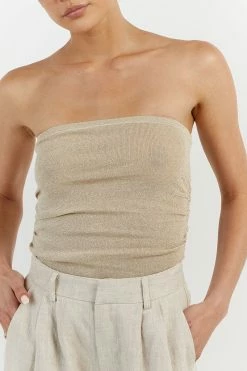 DISSH NICO STONE METALLIC BANDEAU 8 DISSH NICO STONE METALLIC BANDEAU -DISSH all-clothing Shop WES04374STO.175 3