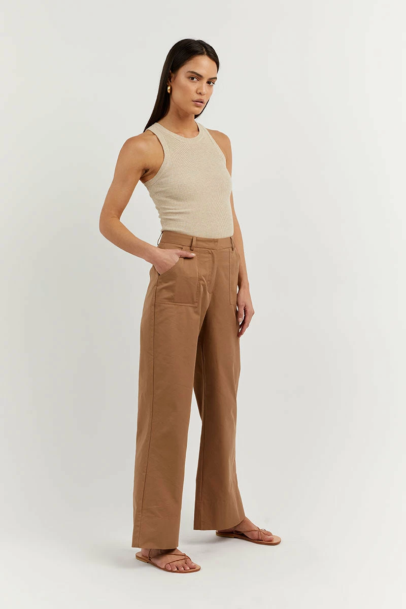 DISSH JENNA OAT MARLE KNIT TANK 3 DISSH JENNA OAT MARLE KNIT TANK - Image 3