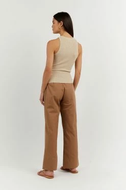 DISSH JENNA OAT MARLE KNIT TANK 7 DISSH JENNA OAT MARLE KNIT TANK -DISSH all-clothing Shop WES04388OTM.154 4 ac1c5743 462a 4293 88d6 5610e0b9f660