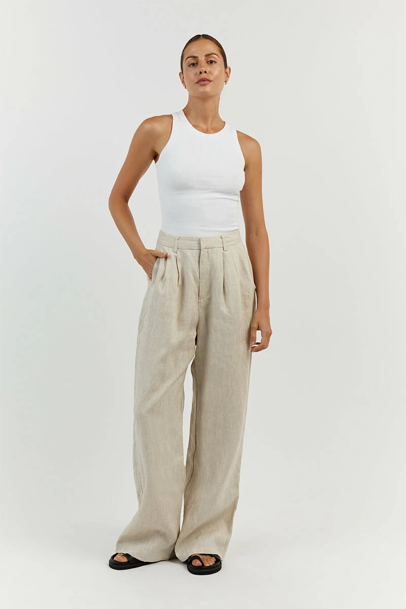 DISSH JENNA WHITE KNIT TANK 1 DISSH JENNA WHITE KNIT TANK