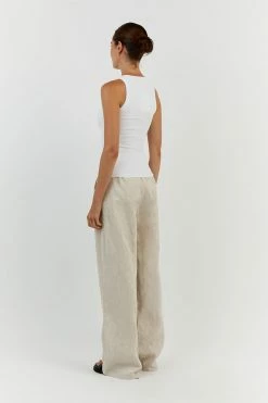 DISSH JENNA WHITE KNIT TANK 8 DISSH JENNA WHITE KNIT TANK -DISSH all-clothing Shop WES04388WE.100 13