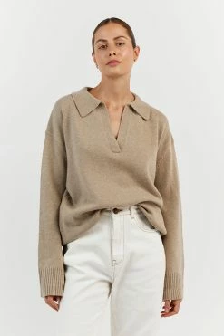 DISSH THEODORE STONE KNIT JUMPER 16 DISSH THEODORE STONE KNIT JUMPER -DISSH all-clothing Shop WES04397ST.175 11