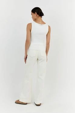 DISSH SIENNA OFF WHITE KNIT TANK -DISSH all-clothing Shop WES04398OW.105 13 56b8b00c 9581 4236 9d30 588c81549dbd