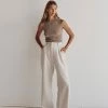 DISSH SIENNA TAUPE KNIT TANK
