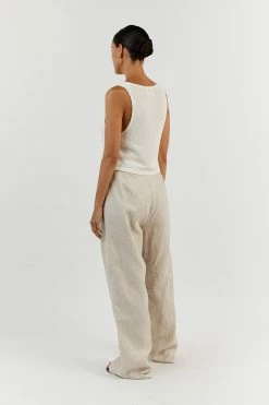 DISSH ASHER OFF WHITE VEST TOP 8 DISSH ASHER OFF WHITE VEST TOP -DISSH all-clothing Shop WES04402OW.105 13