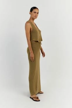 DISSH ASHER PISTACHIO VEST TOP 9 DISSH ASHER PISTACHIO VEST TOP -DISSH all-clothing Shop WES04402PIO.549 12