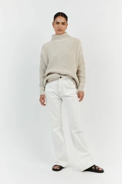 DISSH OSLO BONE LONGLINE JUMPER