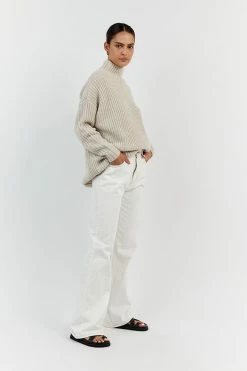 DISSH OSLO BONE LONGLINE JUMPER 7 DISSH OSLO BONE LONGLINE JUMPER -DISSH all-clothing Shop WES04405BO.158 12