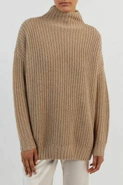 DISSH OSLO OAT MARLE LONGLINE JUMPER 11 DISSH OSLO OAT MARLE LONGLINE JUMPER -DISSH all-clothing Shop WES04405OTM.154 14