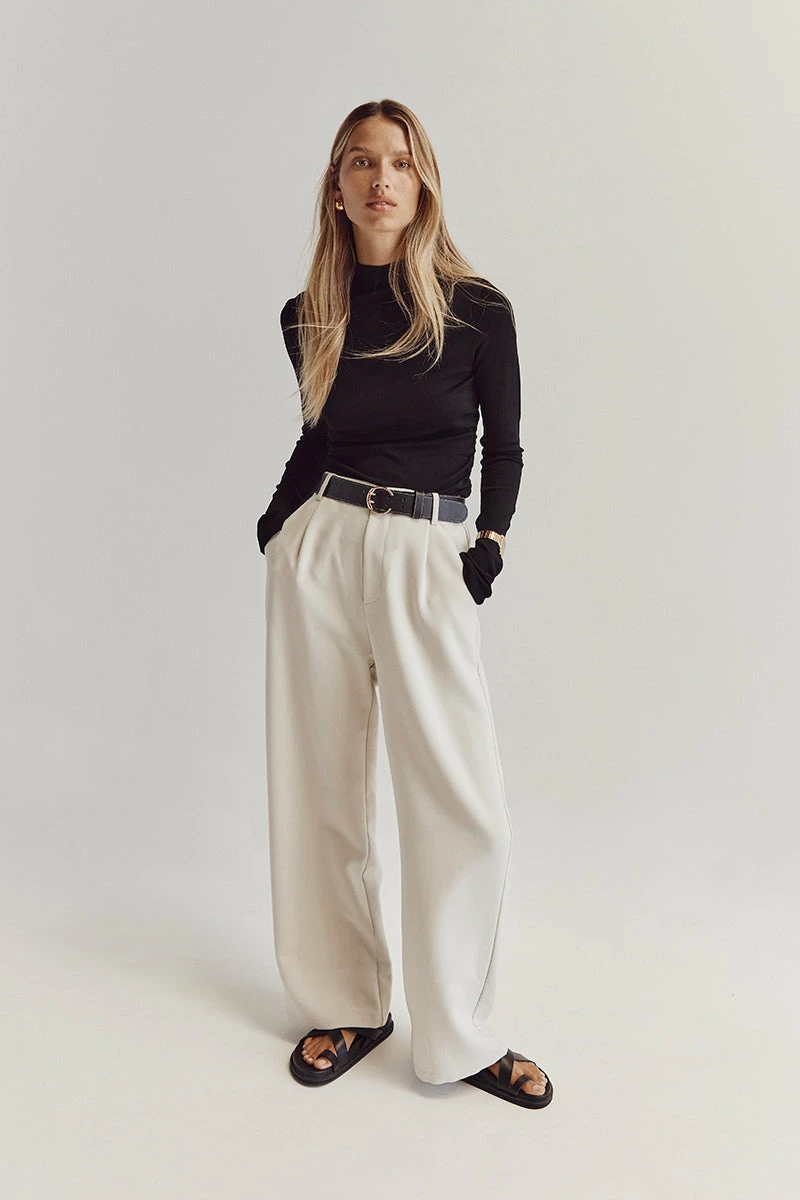 DISSH NIX BLACK LONG SLEEVE TOP 2 DISSH NIX BLACK LONG SLEEVE TOP - Image 2