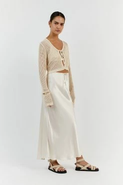 DISSH OPHELIA NATURAL CROCHET CARDIGAN 9 DISSH OPHELIA NATURAL CROCHET CARDIGAN -DISSH all-clothing Shop WES04415NAT.150 12 780621b1 b88a 4050 b5c7 5487403579f0