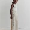DISSH OPHELIA NATURAL CROCHET WRAP SKIRT