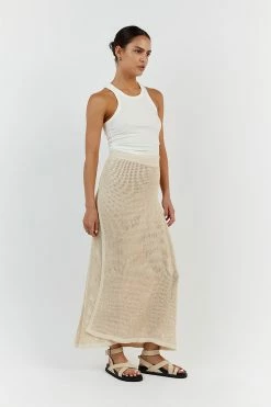 DISSH OPHELIA NATURAL CROCHET WRAP SKIRT -DISSH all-clothing Shop WES05033NAT.150 12 d893fe40 d745 432d 8e63 e639e2d3dfda