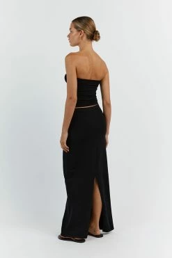 DISSH CARRIE BLACK MIDI SKIRT 9 DISSH CARRIE BLACK MIDI SKIRT -DISSH all-clothing Shop WES05034BK.600 13