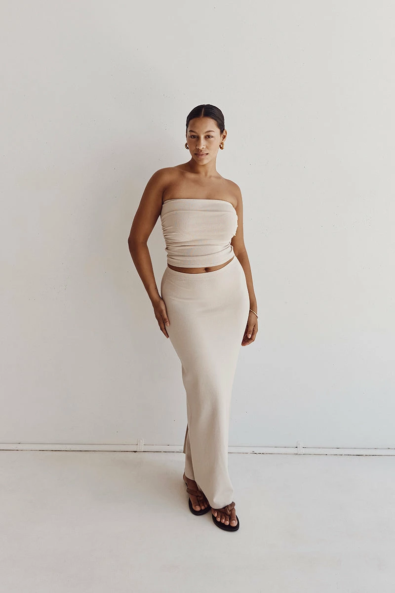 DISSH CARRIE STONE MIDI SKIRT 6 DISSH CARRIE STONE MIDI SKIRT - Image 6